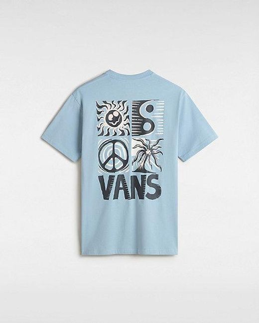 Maglietta Sunbaked di Vans in Blue da Uomo