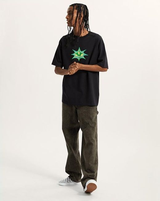 Maglietta Star Checker, Uomo, Taglia di Vans in Black da Uomo