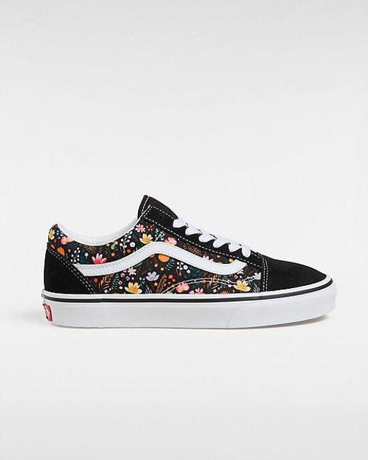 Scarpe Old Skool Floral Taglia di Vans in Bianco Lyst
