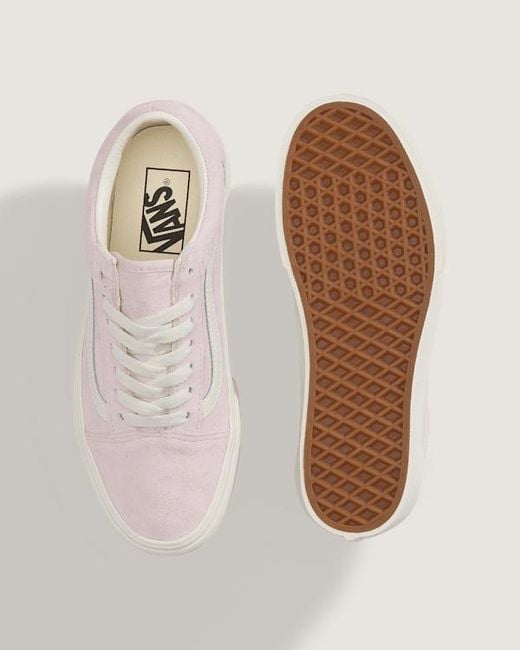 Vans Natural Old Skool Platform Shoes for men