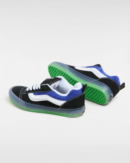 Vans Blue Knu Skool Schuhe (Translucent/) , Größe
