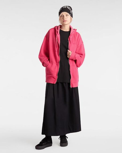 Vans Pink Everyday Zip Pullover Hoodie