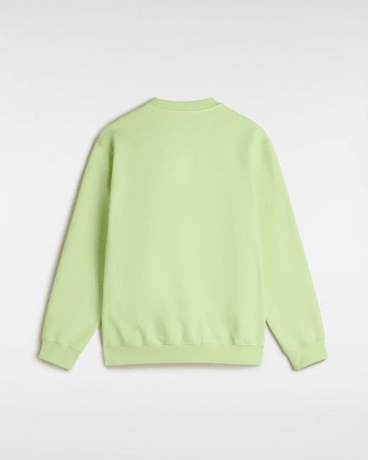 Felpa Girocollo Times Up, Uomo, Taglia di Vans in Green da Uomo