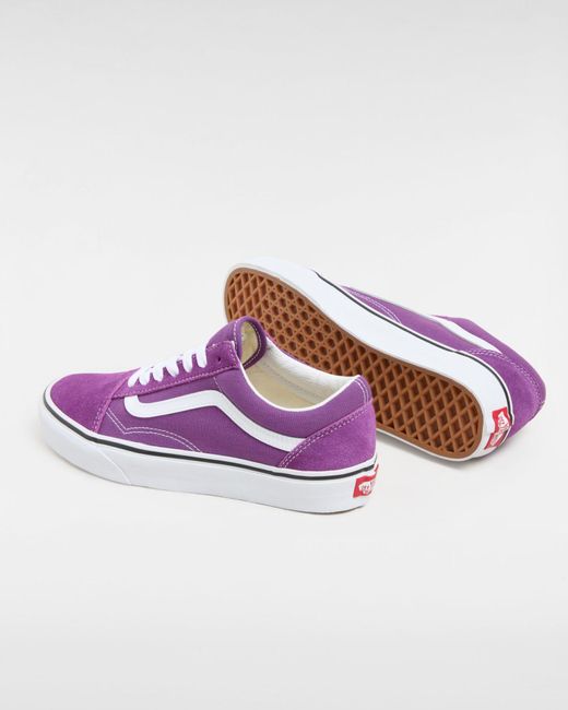 Vans Purple Old Skool Color Theory Schuhe