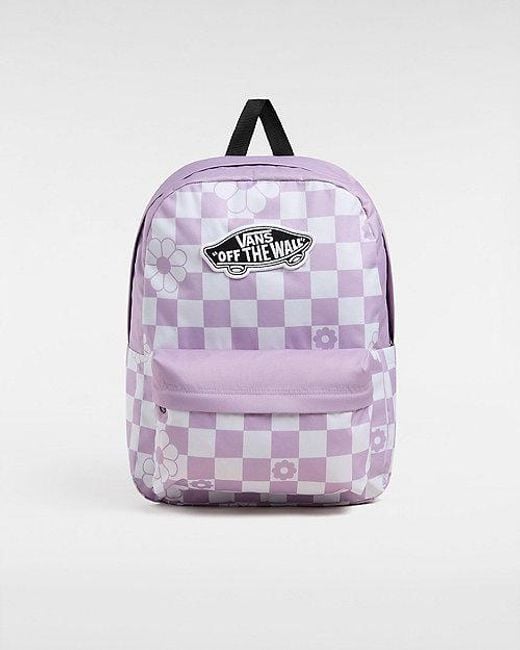 Vans Purple Old Skool Classic Backpack Mist/W)