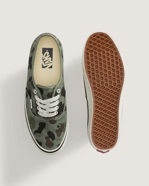 Vans Green Premium Authentic Shoes for men