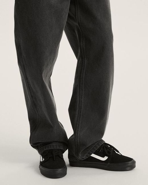 Vans Black Chukka Low Sidestripe Shoes for men