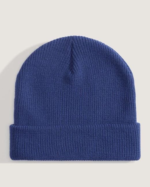Vans Blue Classic Cuff Beanie for men