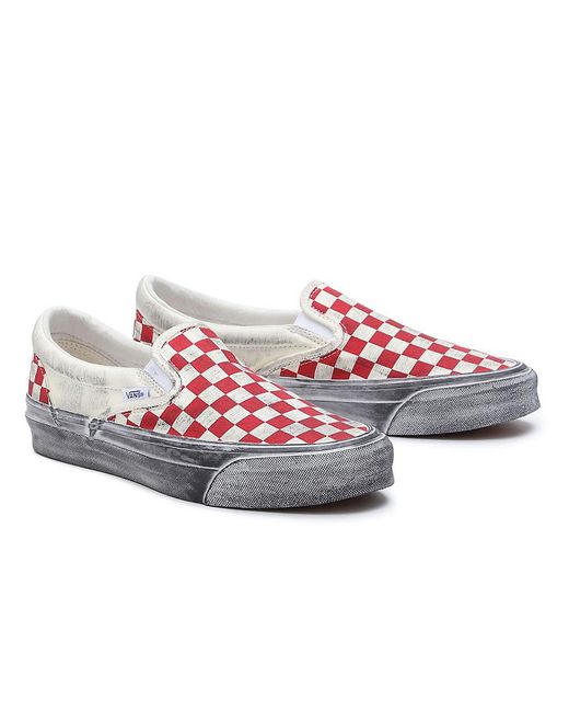 Vans slip on store og checkerboard