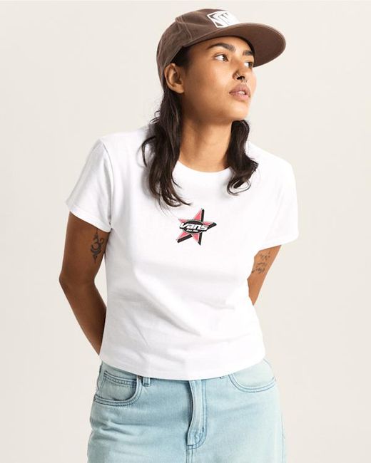 Vans White Starmarked Baby T-Shirt