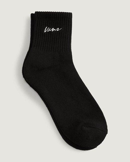Vans Classic Script Half Crew Socken (1 Paar) Herren, Größe: L (48-51​ in Black für Herren