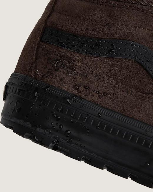 Vans Black Sk8-Hi Waterproof Insulated Shoes for men