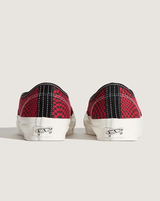 Vans Red Premium Authentic Shoes for men
