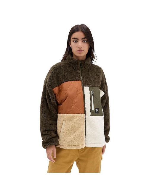 Vans Brown Vertex Mix Sherpa Jacket
