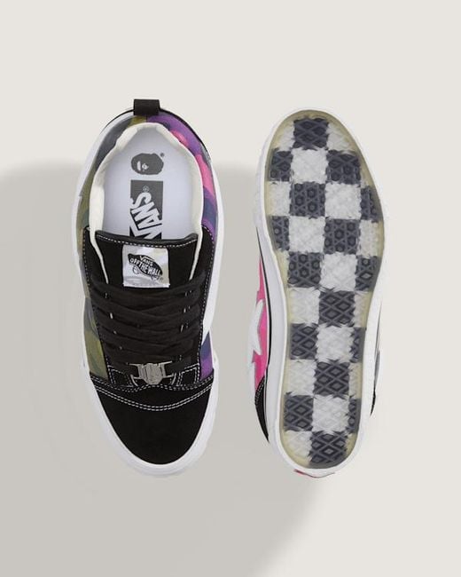 Vans Black X Bape Knu Skool for men
