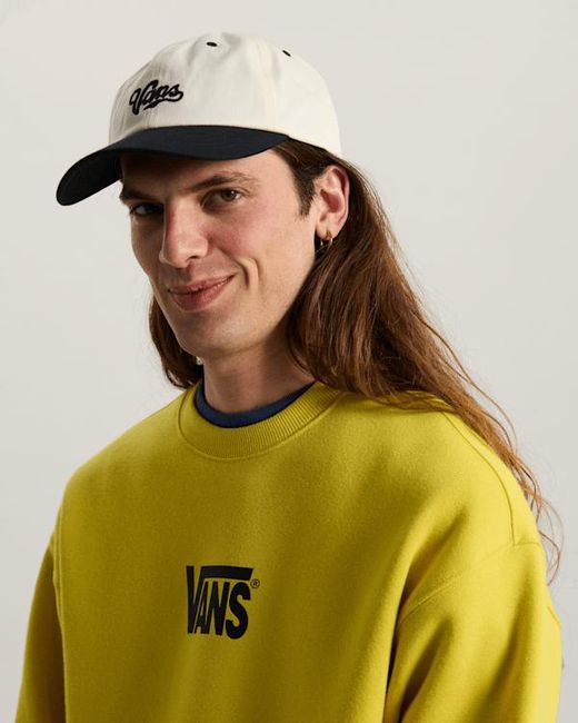 Vans Natural Lefty Script Curved Bill Jockey for men