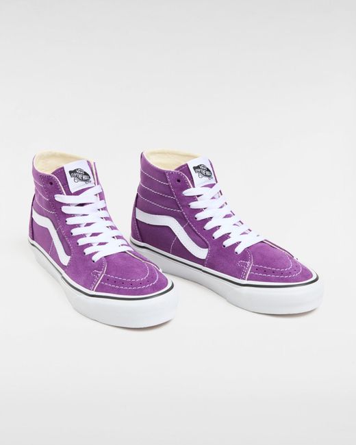 Vans Purple Sk8-hi Tapered Schuhe