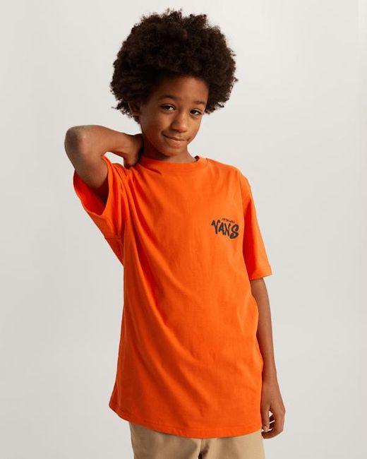 Vans Orange By Reaper Sam Ss T-Shirt (8-14 Years)