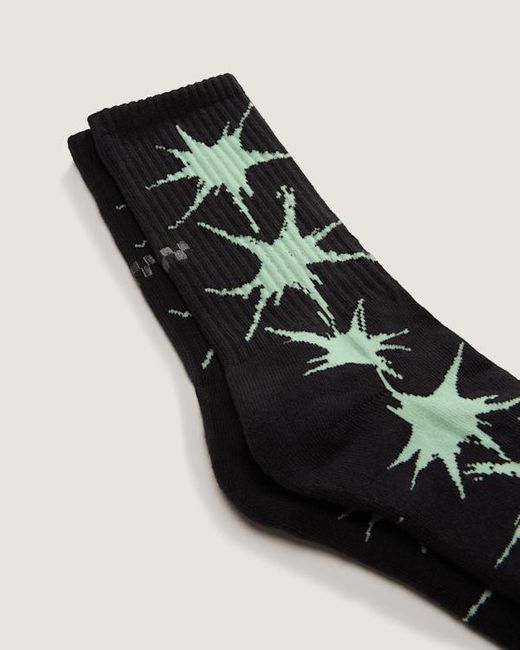 Vans Skate Splatter Crew Socken (1 Paar) Herren, Größe: L (48-51​ in Black für Herren