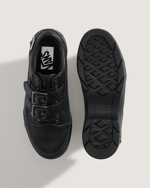 Vans Black Premium Old Skool Efron Shoes for men