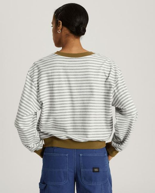 Vans Gray Molly Long Sleeve Henley