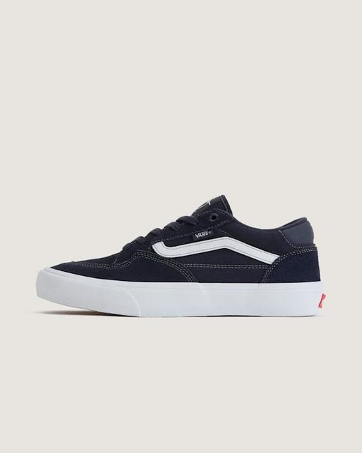 Vans Blue Skate Rowan Shoes for men