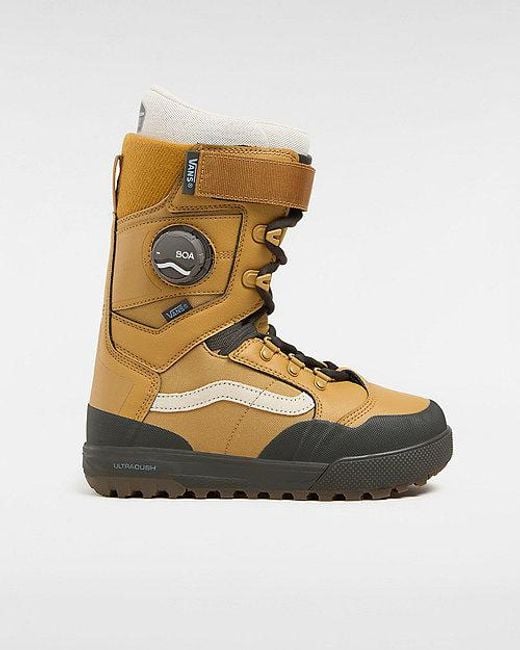 Vans Brown Luna Ventana Pro Mte Snowboard Boots (Tan/)