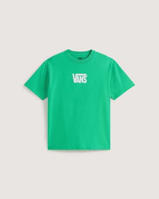 Vans Green Stretch Logo T-Shirt for men