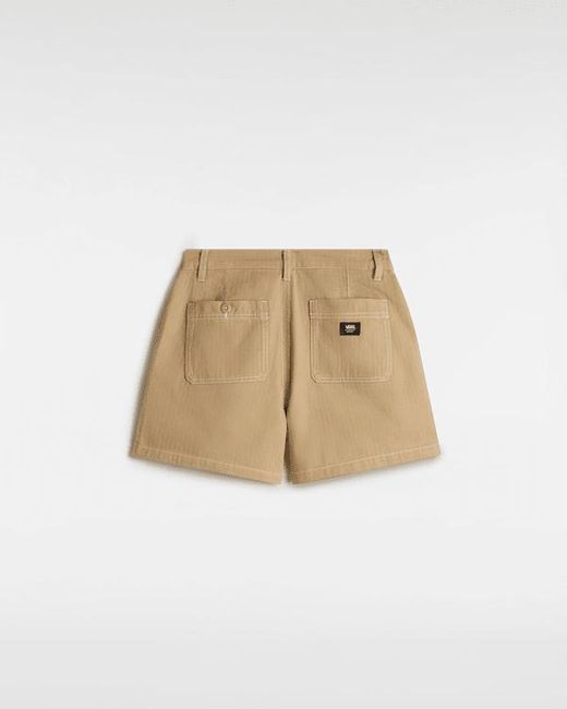 Pantalones Cortos Union, Mujer, Talla Vans de color Natural