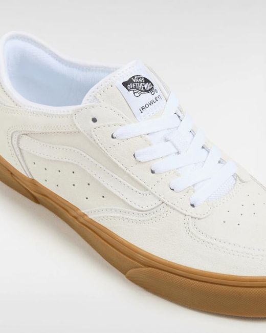 Zapatillas Rowley Classic Vans de hombre de color White