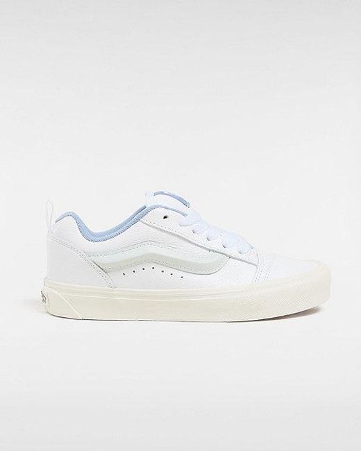 Vans White Knu Skool Shoes