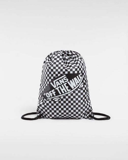 Vans White Drawstring Bag for men