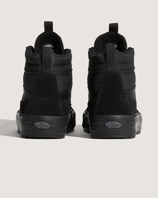 Vans Black Sk8-Hi Waterproof Insulated Shoes for men