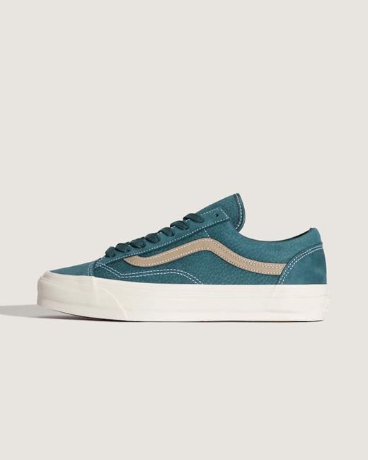 Vans Blue Premium Old Skool Shoes for men
