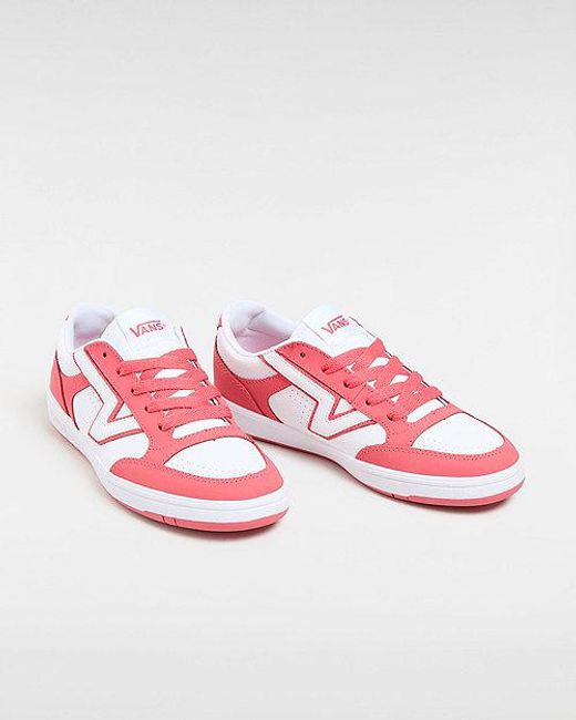 Vans Red Lowland Comfycush Shoes
