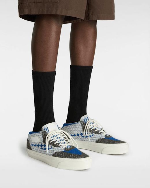 Vans Blue Premium Half Cab Shoes for men