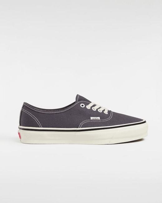 Vans Blue Premium Authentic 44 Duck Canvas Shoes for men