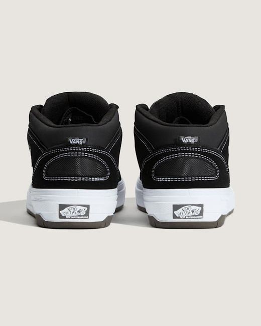 Vans Black Skate Half Cab Wafflecup Shoes for men