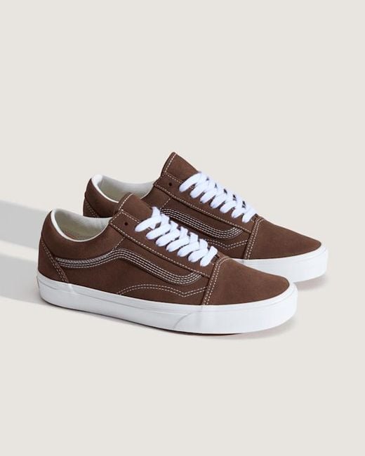 Vans Brown Old Skool Shoes for men