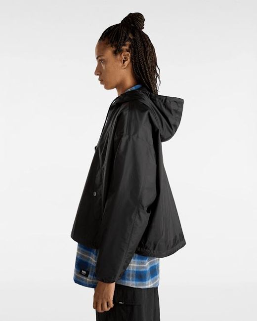 Chaqueta Cortavientos Mte Theo, Mujer, Talla Vans de color Black