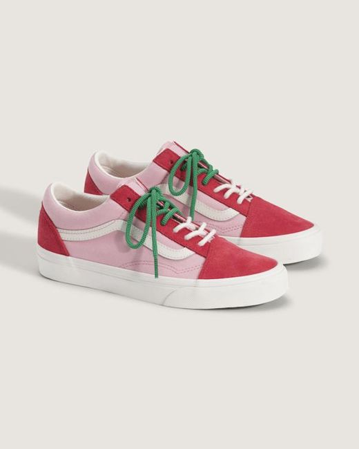 Vans Pink Old Skool Shoes for men