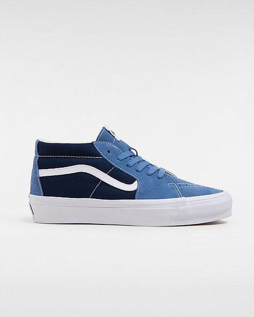 Vans Blue Premium Sk8-mid 83 Shoes