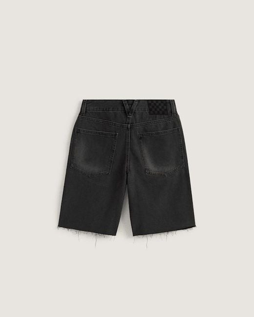 Vans Black Sirelle Cut-Off Shorts