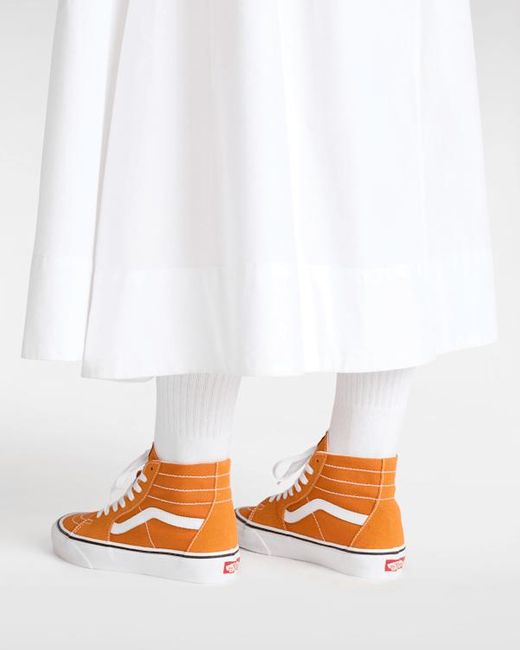 Vans Orange Sk8-Hi Tapered Shoes for men