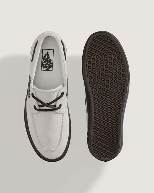 Vans White 2-Eyelet Boat Shoes for men
