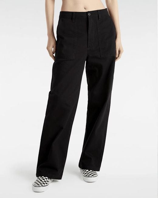 Vans Black Union Relaxed Carpenter Trousers