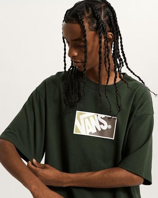 Vans Original Standards Tee, Grootte in het Green voor heren