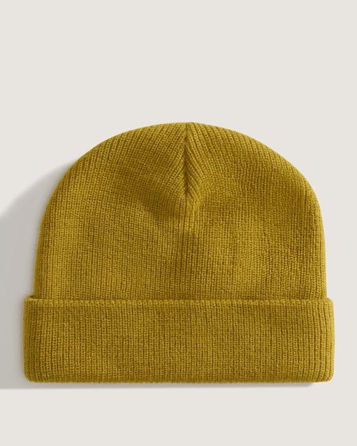 Vans Yellow Leiva Cuff Beanie for men