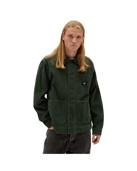 Vans Green Drill Chore Corduroy Coat for men