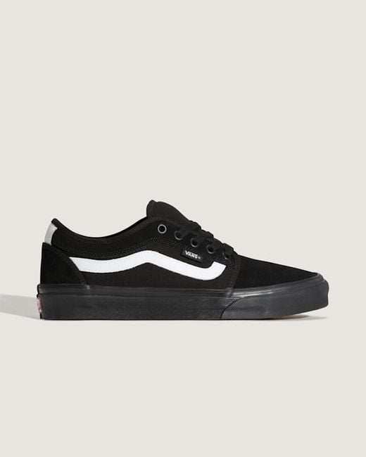 Vans Black Chukka Low Sidestripe Shoes for men